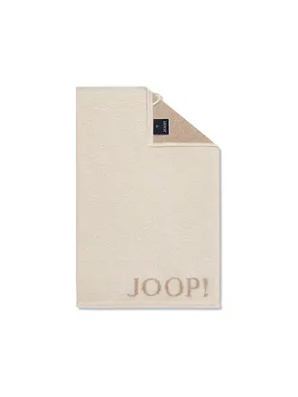 JOOP | Gästetuch Doubleface 30x50cm (Anthrazit) | creme